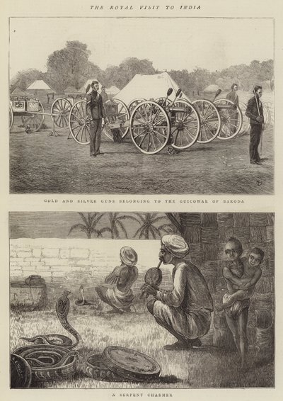 La visite royale en Inde - Alfred Chantrey Corbould